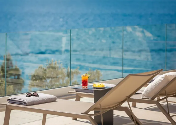 Maris -heated Pool,sauna,first Row Sea Βίλα *