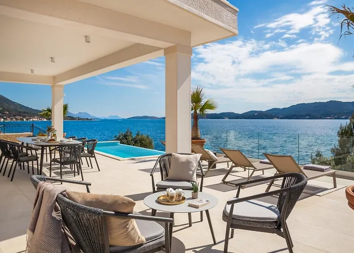 Maris -heated Pool,sauna,first Row Sea